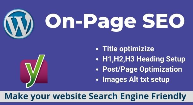 website seo setup
